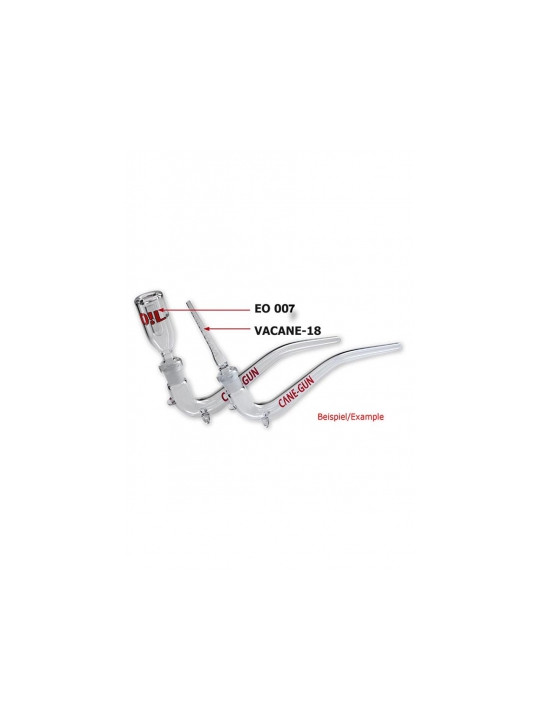 'Cane Gun' Mouth-Piece, clear