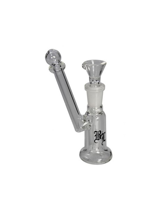 Pipa cu Apa 'Black Leaf' Mini Clear