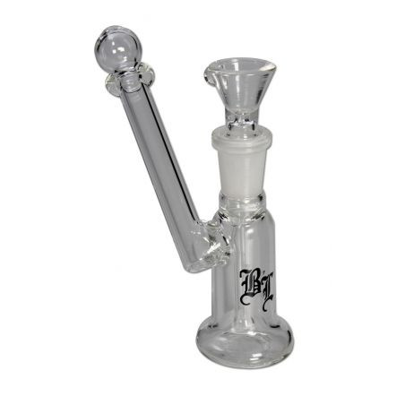 Pipa cu Apa 'Black Leaf' Mini Clear