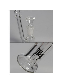 Pipa cu Apa 'Black Leaf' Mini Clear