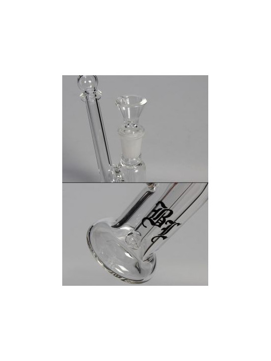 Pipa cu Apa 'Black Leaf' Mini Clear