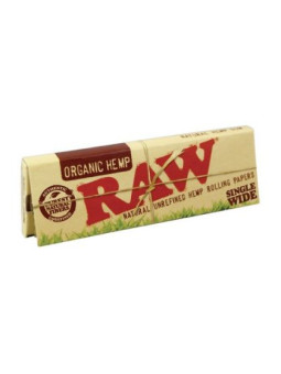 Foite 'Raw' din Canepa 1/2 Single Wide