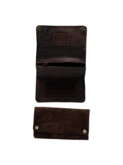Portofel 'Kavatza' Suede Brown
