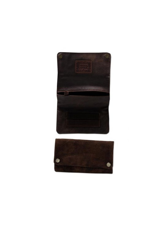 Portofel 'Kavatza' Suede Brown