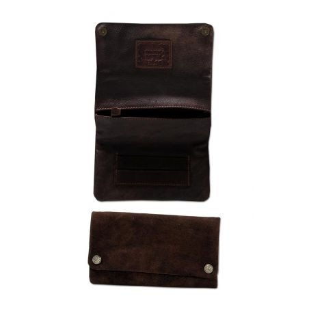 Portofel 'Kavatza' Suede Brown