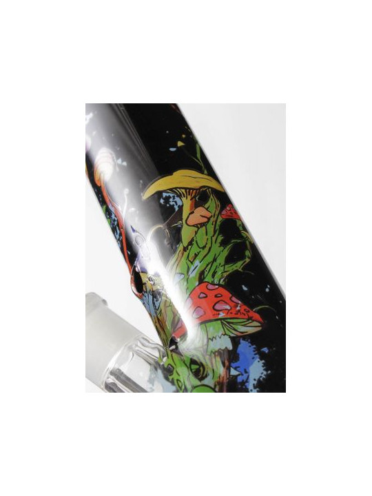 Bong 'Black Leaf' Mushroom Tree H-455mm