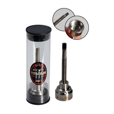 Titanium Carb Cap Dabber Mini 'Black Leaf'