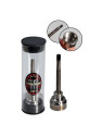 Titanium Carb Cap Dabber Mini 'Black Leaf'