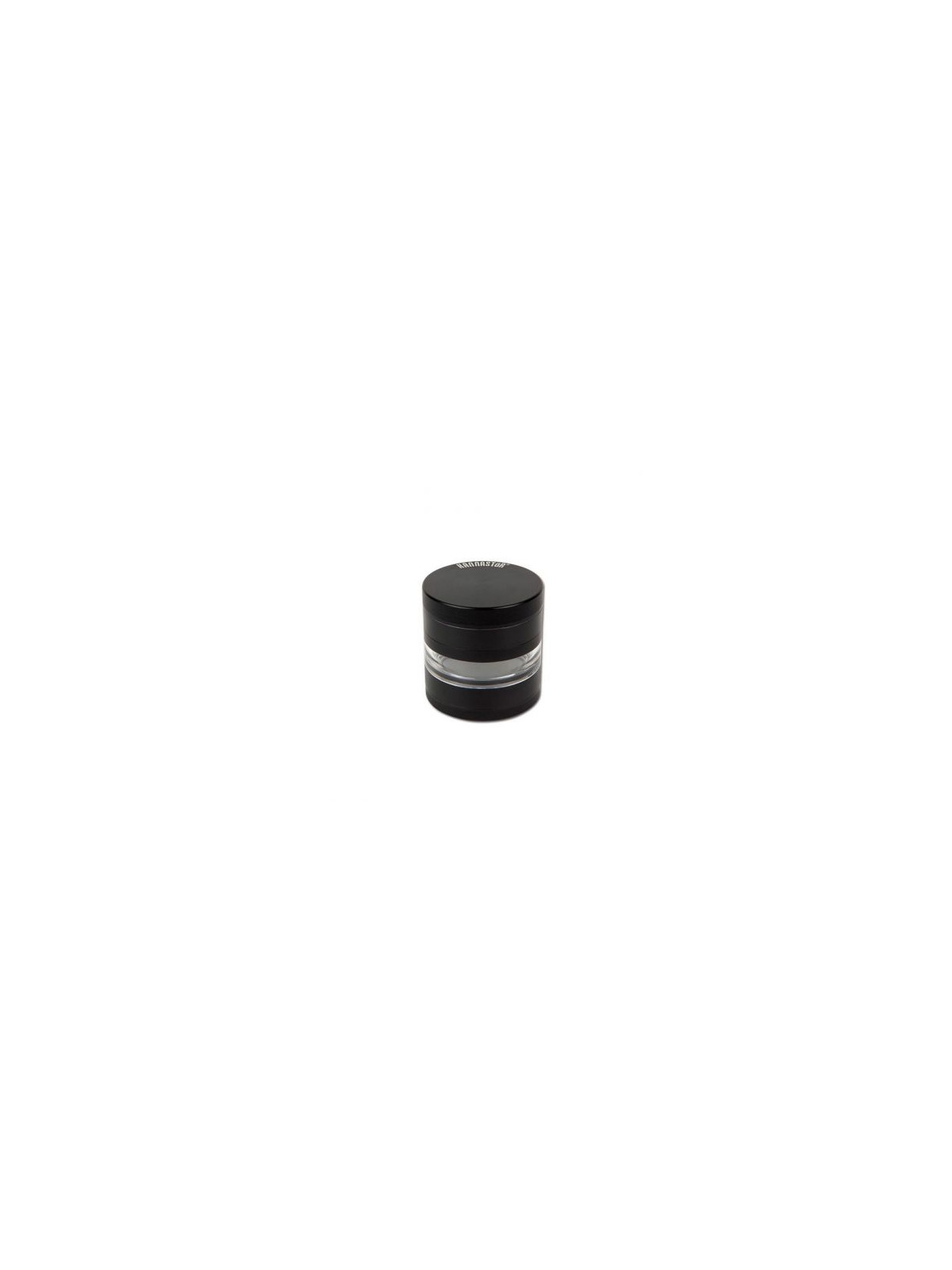 Grinder 'Kannastor' Solid Black cu Geam - 4Part Ø-63mm