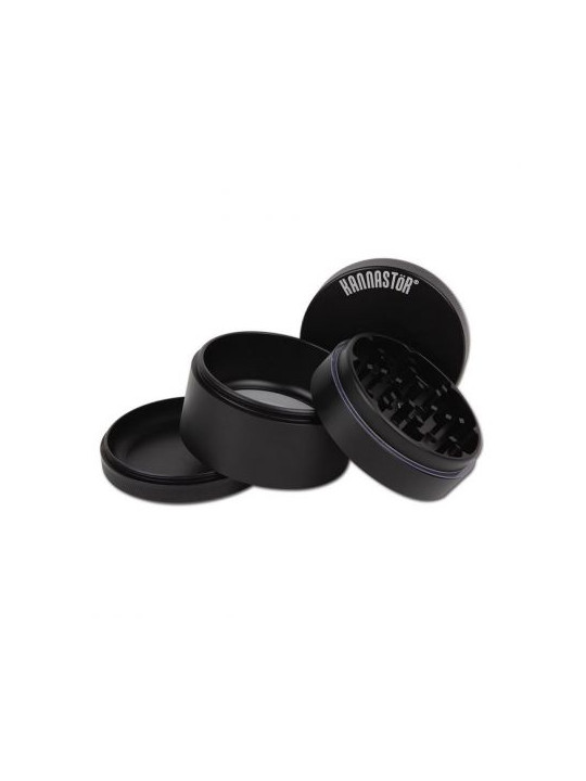 Grinder 'Kannastor' Black - 4Part Ø-56mm