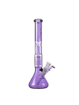 Bong 'Blaze' Flask Purple cu Gheata H-410mm