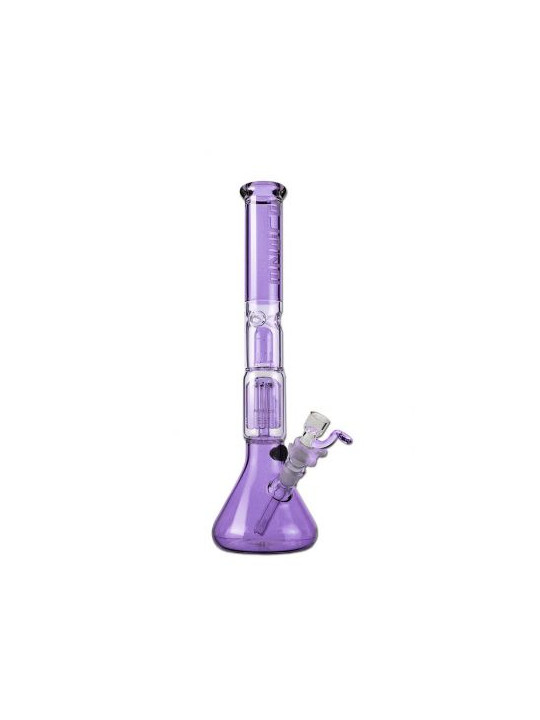 Bong 'Blaze' Flask Purple cu Gheata H-410mm