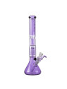 Bong 'Blaze' Flask Purple cu Gheata H-410mm
