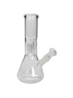 Bong 'Ice Glass' Dome Percolator Mini cu Gheata H-210mm