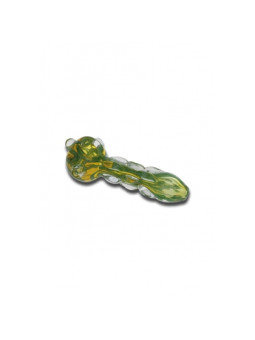Pipa 'Black Leaf' cu dungi Verzi & Galbene