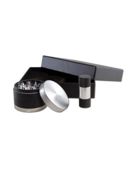 Grinder 'Black Leaf' Pollen Presser - 4Part Ø-63mm