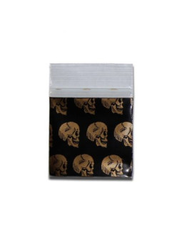 Pungi Zip-Lock 'Skull' 24x24mm. - x100buc.