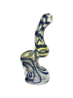 Pipa cu Apa 'Sherlock' Bubbler Gold Fluming