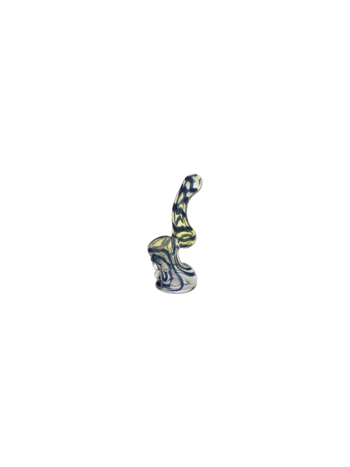 Pipa cu Apa 'Sherlock' Bubbler Gold Fluming