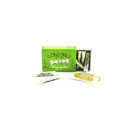 Filtre SUPER SLIM din Carbon Activ 'Miss Nice' x50 buc.