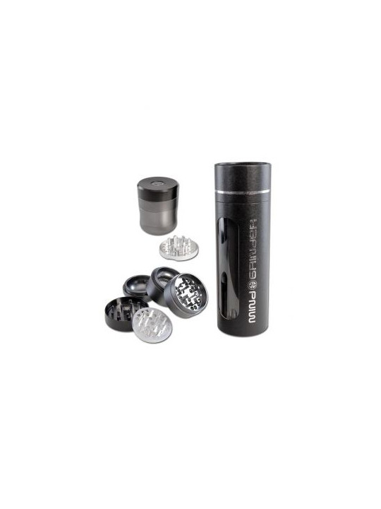 Grinder 'Mind' Aluminium - 4Part Ø-52mm