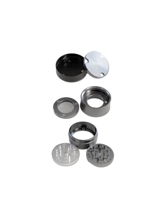 Grinder 'Mind' Aluminium - 4Part Ø-52mm