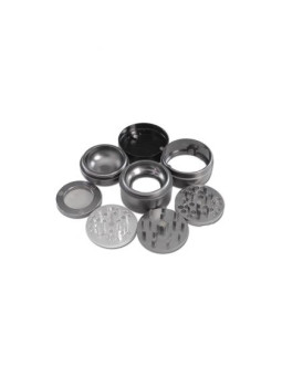 Grinder 'Mind' Aluminium - 4Part Ø-52mm