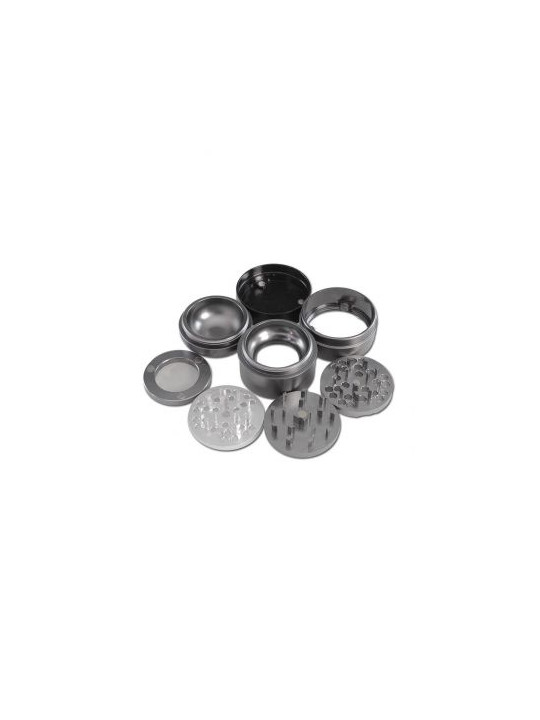 Grinder 'Mind' Aluminium - 4Part Ø-52mm