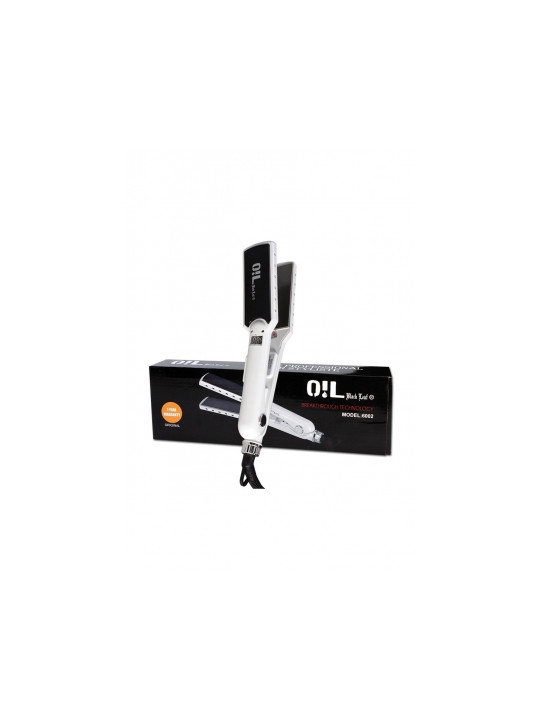 'Oil Black Leaf' Rosin Press white