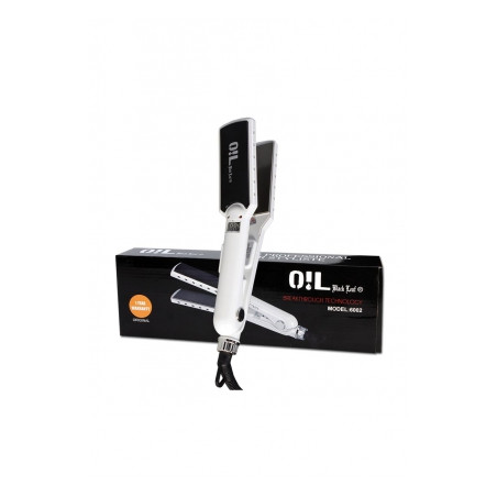 'Oil Black Leaf' Rosin Press white