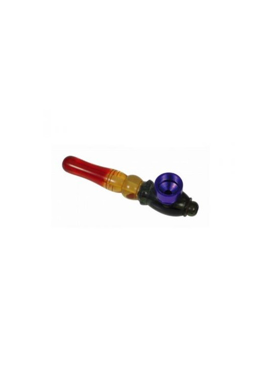 Pipa 'Rasta' Acrylic / Metal Bowl