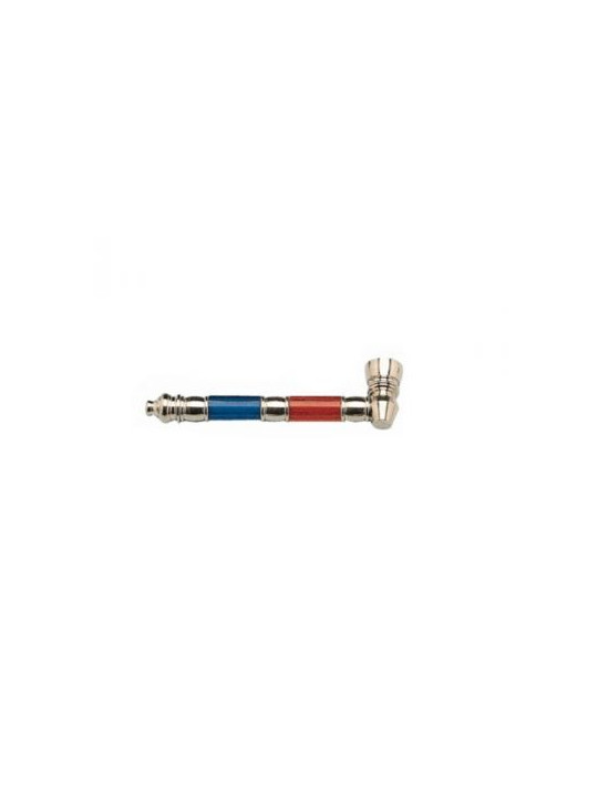 Pipa 'BlueRed' Metal / Plastic