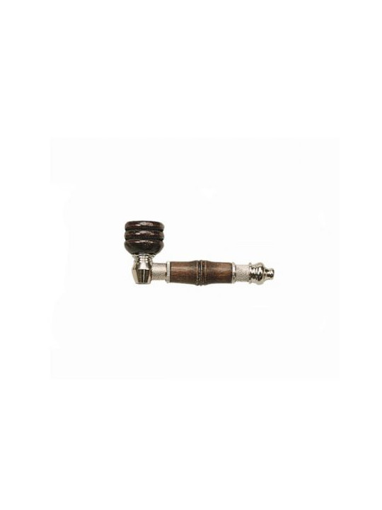 Pipa 'Brown' Wood / Metal