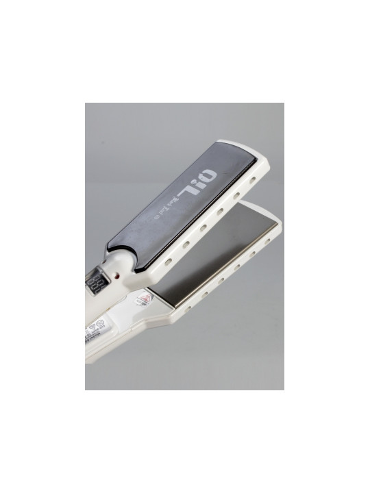 'Oil Black Leaf' Rosin Press white