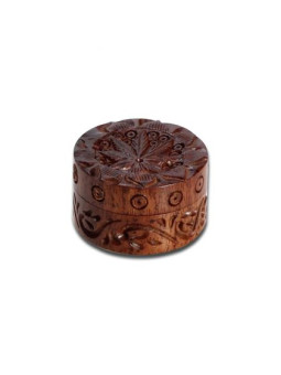 Grinder 'Rosewood' Carved - 2Part Ø-33mm