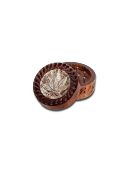 Grinder 'Rosewood' Inlay - 2Part Ø-35mm