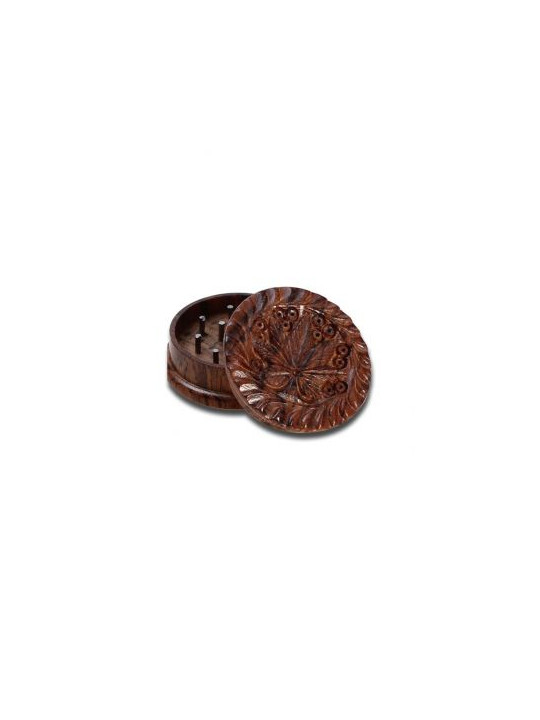 Grinder 'Rosewood' Leaf - 2Part Ø-33mm