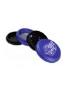 Grinder 'Black Leaf' In Weed We Trust 'Aluminium' - 4 Part Ø-62mm