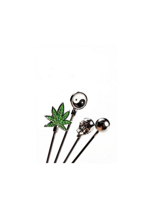 Ustensila 'Black Leaf' Mix - x4buc.