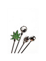 Ustensila 'Black Leaf' Mix - x4buc.