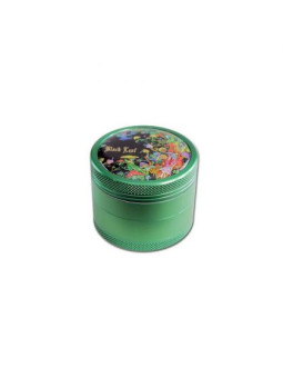 Grinder 'Black Leaf' Mushroom - 4Part Ø-50mm