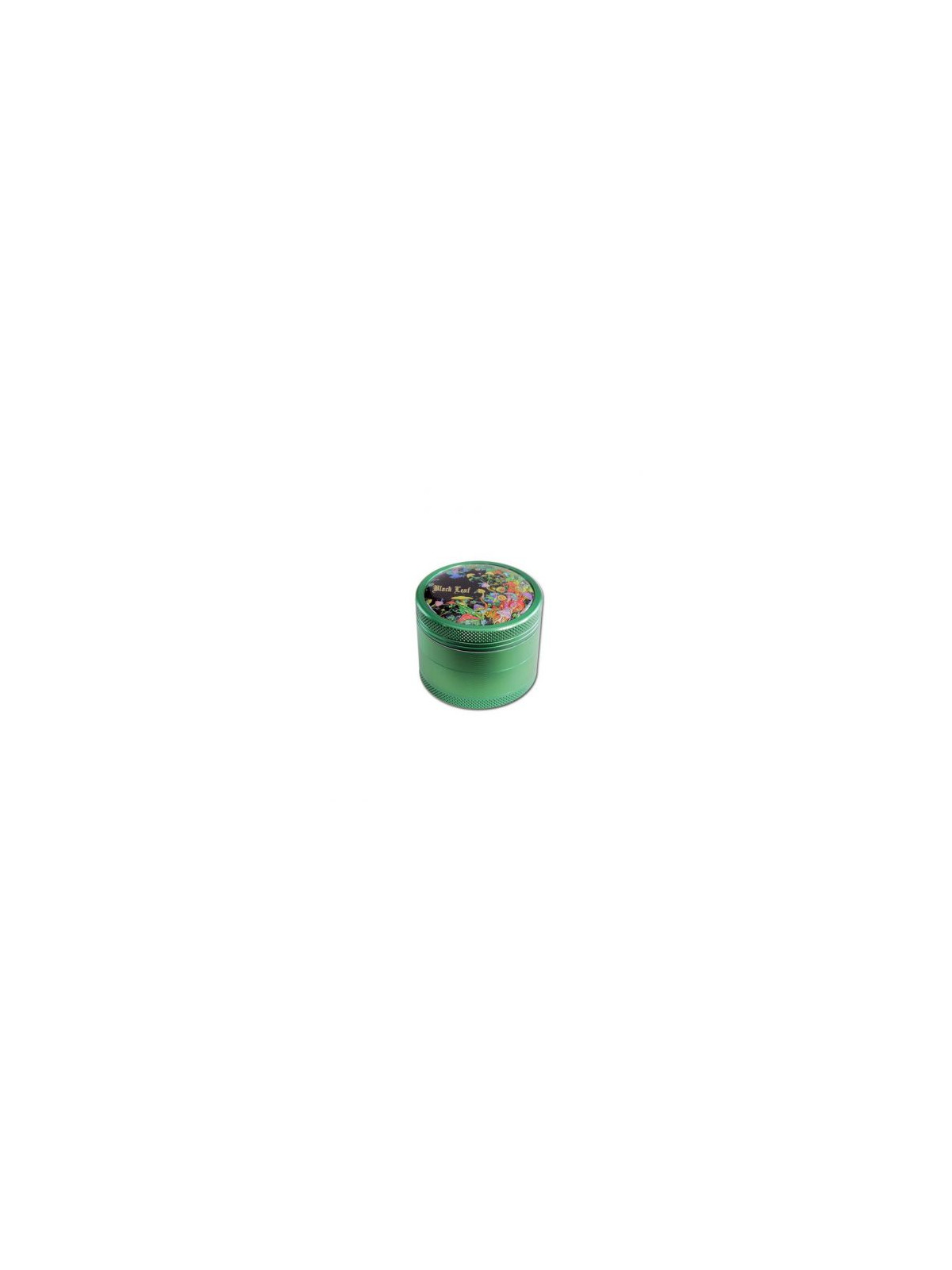 Grinder 'Black Leaf' Mushroom - 4Part Ø-50mm