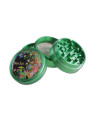Grinder 'Black Leaf' Mushroom - 4Part Ø-50mm