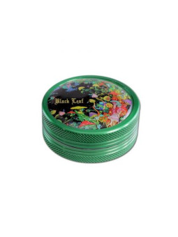 Grinder 'Black Leaf' Mushroom - 2Part Ø-50mm