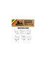 Foite 'Rasta Lion' Slim