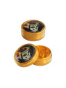 'Black Leaf' 'Mexican Skull' Grinder 2-part Ø-50mm