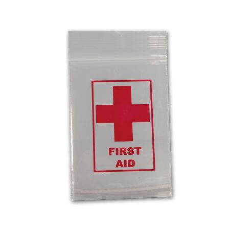 Pungi Zip-Lock 'First Aid' 40x60mm. - x100buc.
