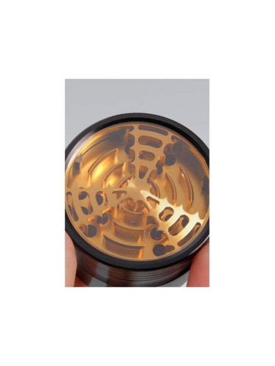 Grinder 'Mill' Gold - 4Part Ø-62mm