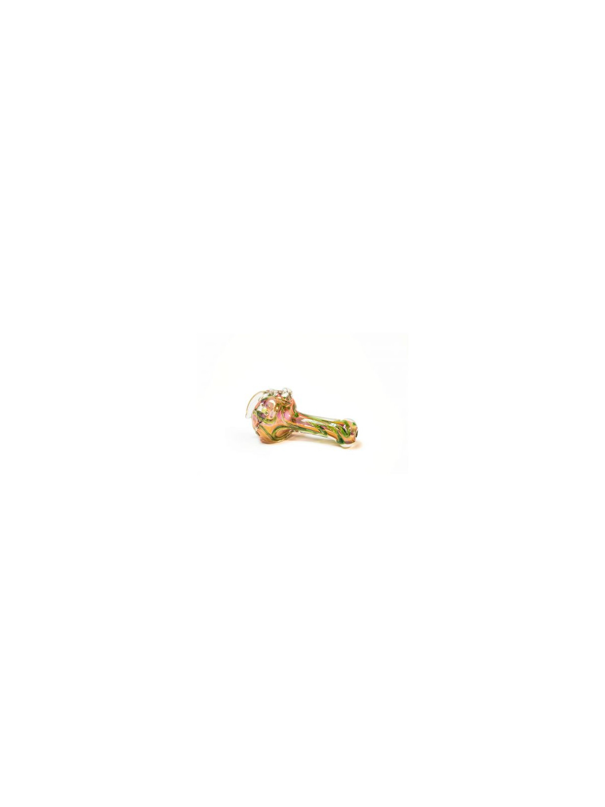 Pipa Din Sticla Heavy Gold Fumed