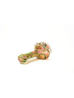 Pipa Din Sticla Heavy Gold Fumed